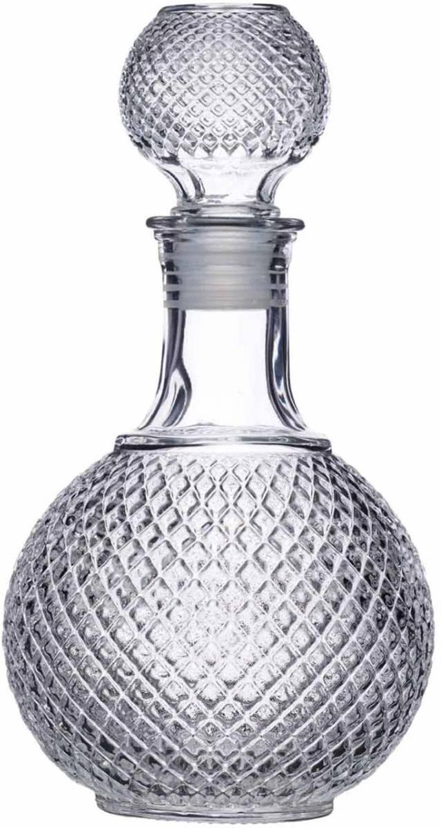 BarCraft Karafa z broušeného skla, 700 ml