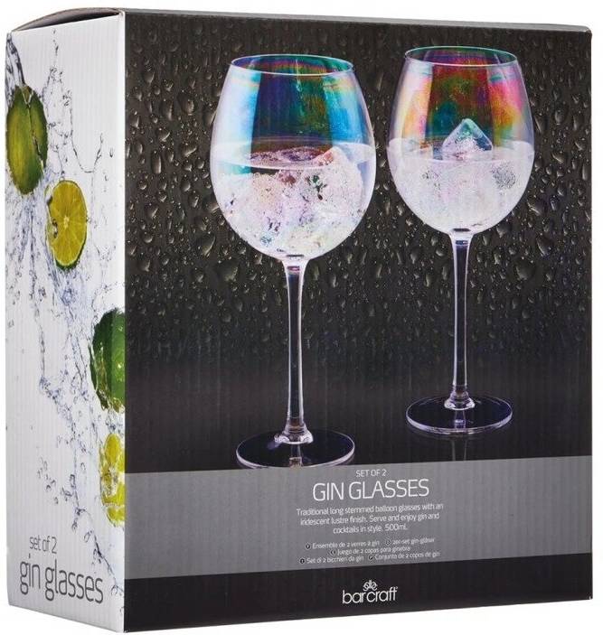 BarCraft Sada sklenic na Gin Tonic, 2 ks, 500 ml
