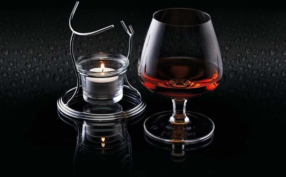 BarCraft Dárková sada na zahřívání brandy a cognacu
