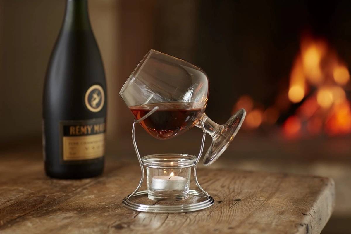 BarCraft Dárková sada na zahřívání brandy a cognacu