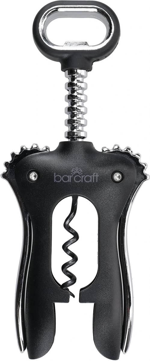 BarCraft Vývrtka na víno, černá