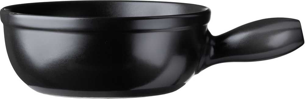 Spring Rendlík na fondue Caquelon Eco, 24 cm, černá