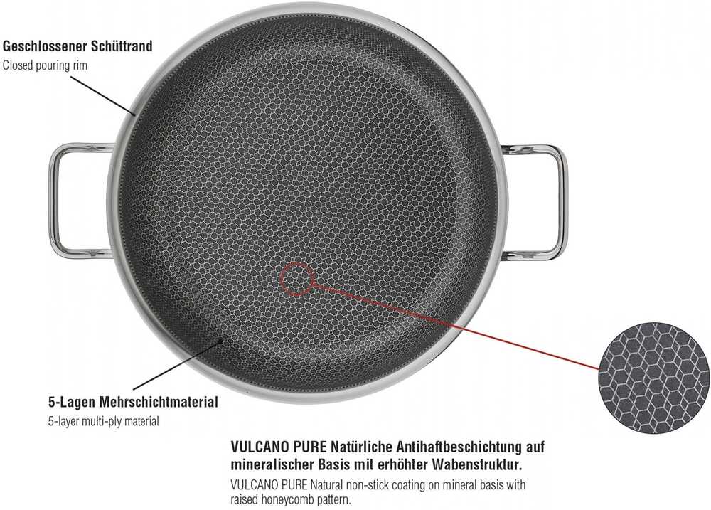 Spring Cut Resist Pure Servírovací pánev, 32 cm
