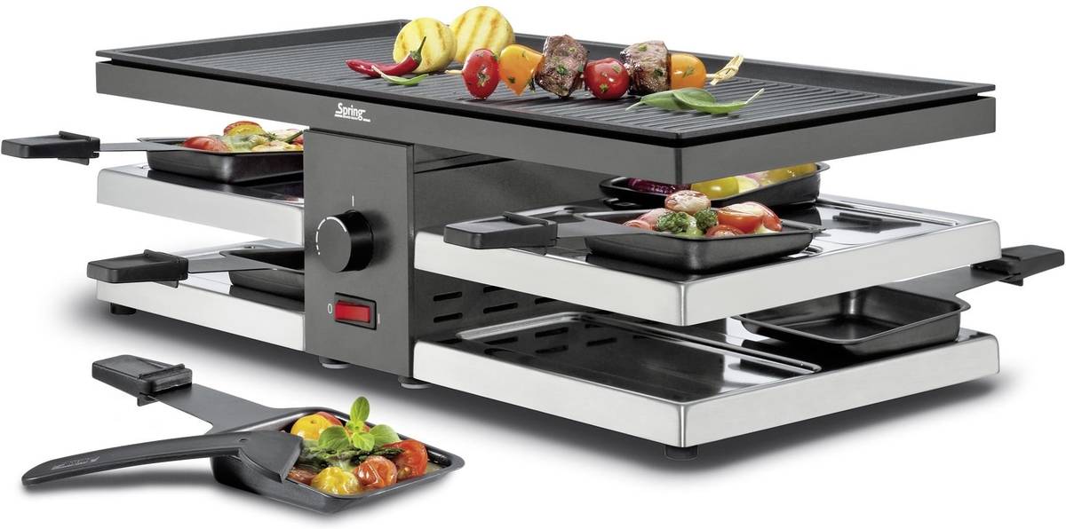 Spring Raclette8, černá