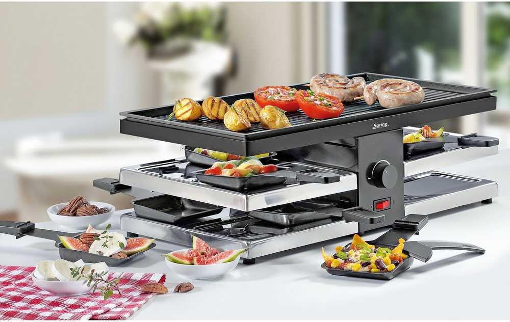 Spring Raclette8, černá