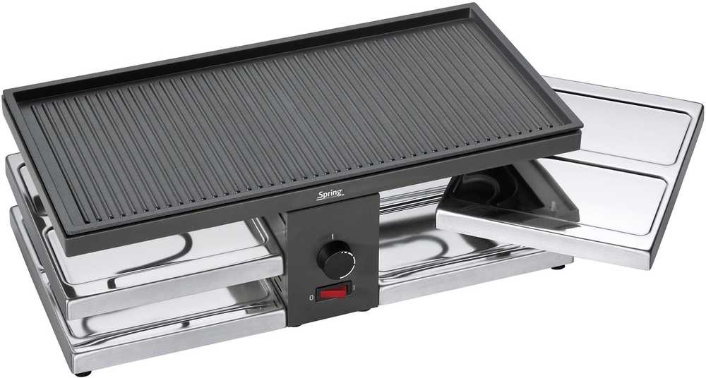 Spring Raclette8, černá