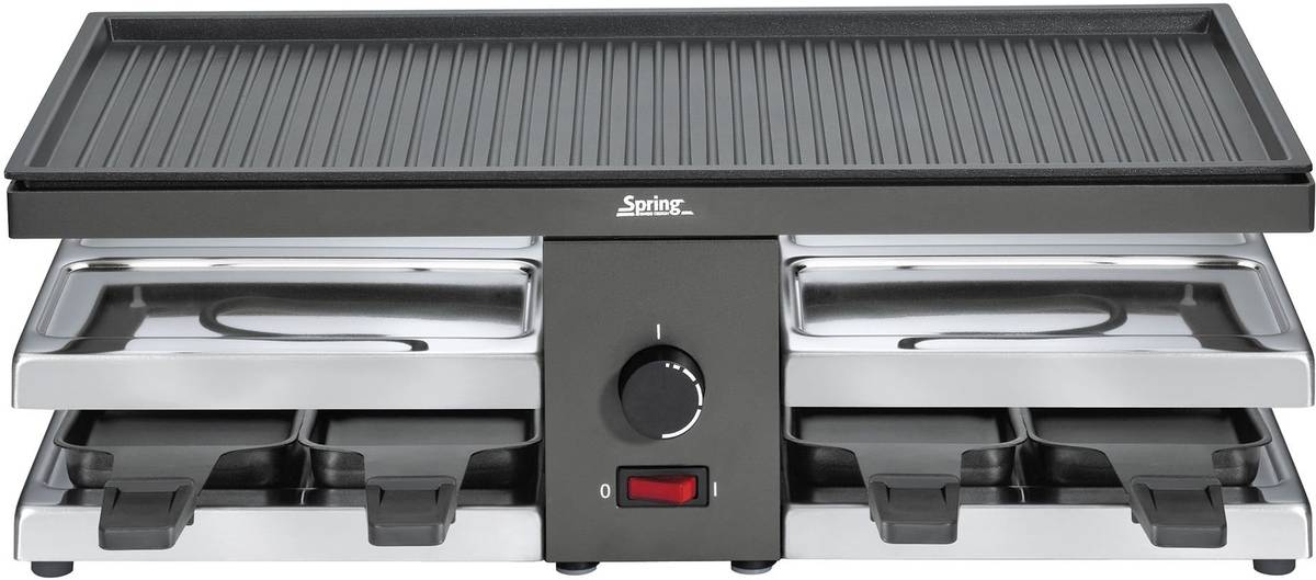 Spring Raclette8, černá
