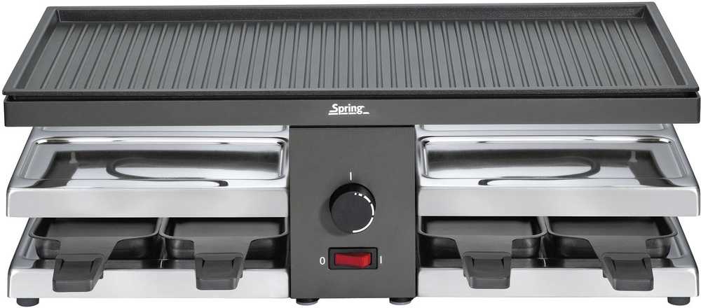 Spring Raclette8, černá