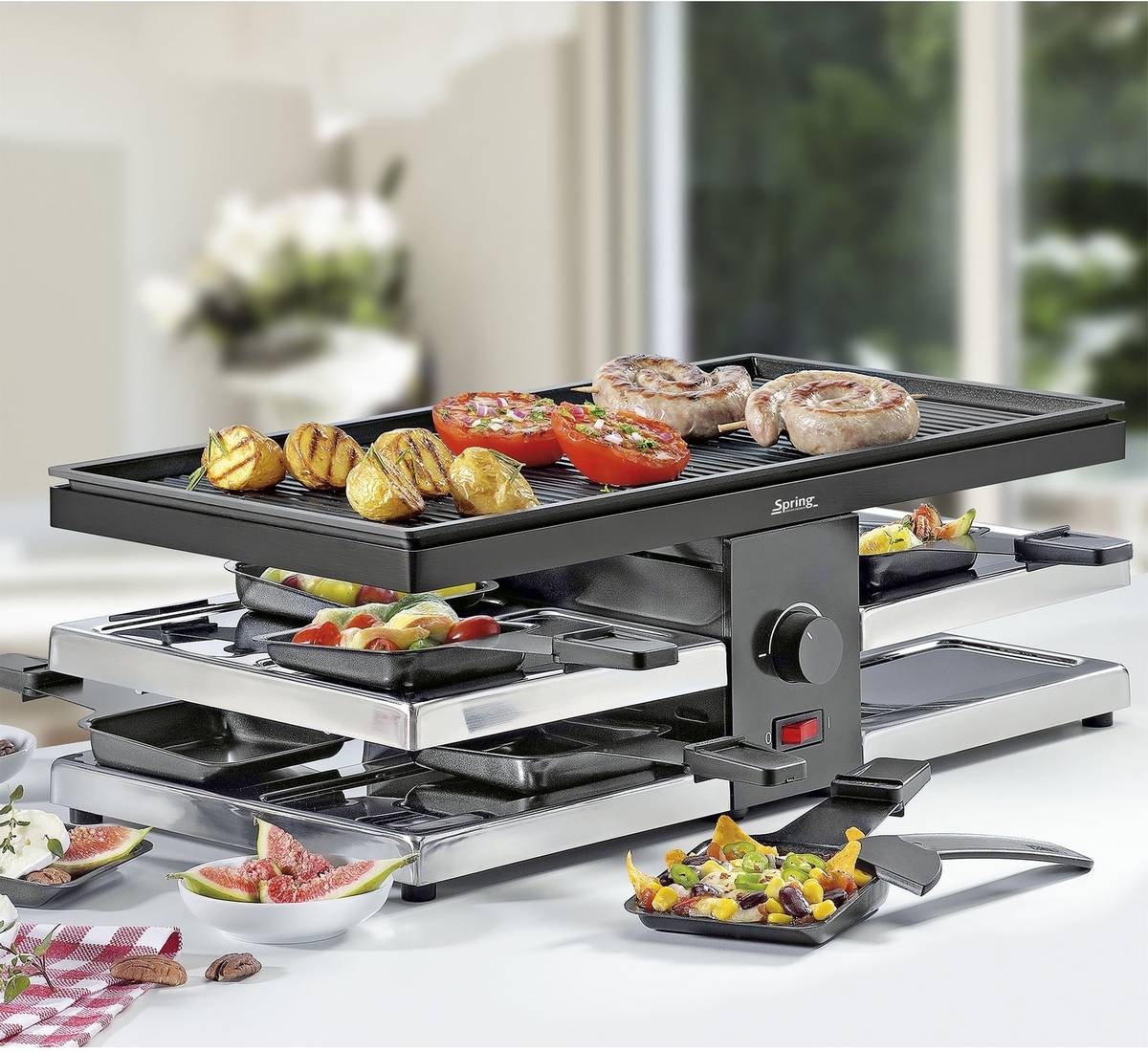 Spring Raclette8, černá