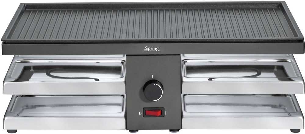 Spring Raclette8, černá