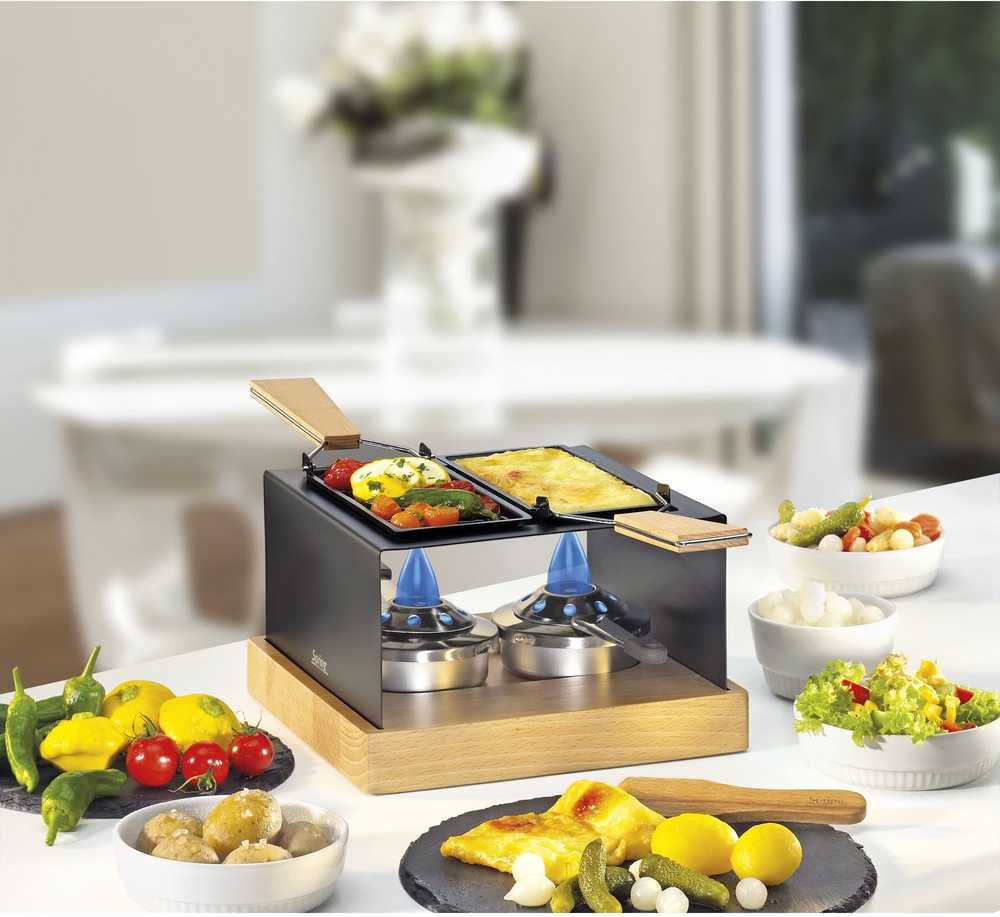 Spring Raclette na sýr Gourmet Party, pro dva