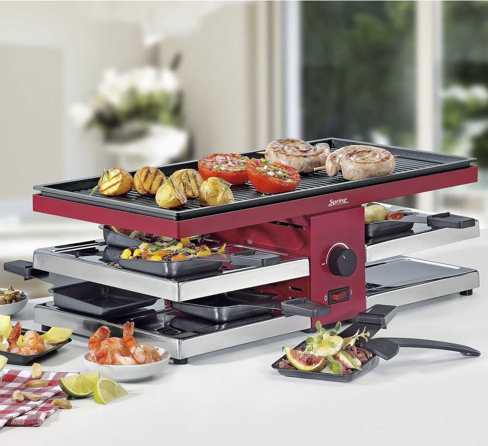 Spring Raclette8, červená