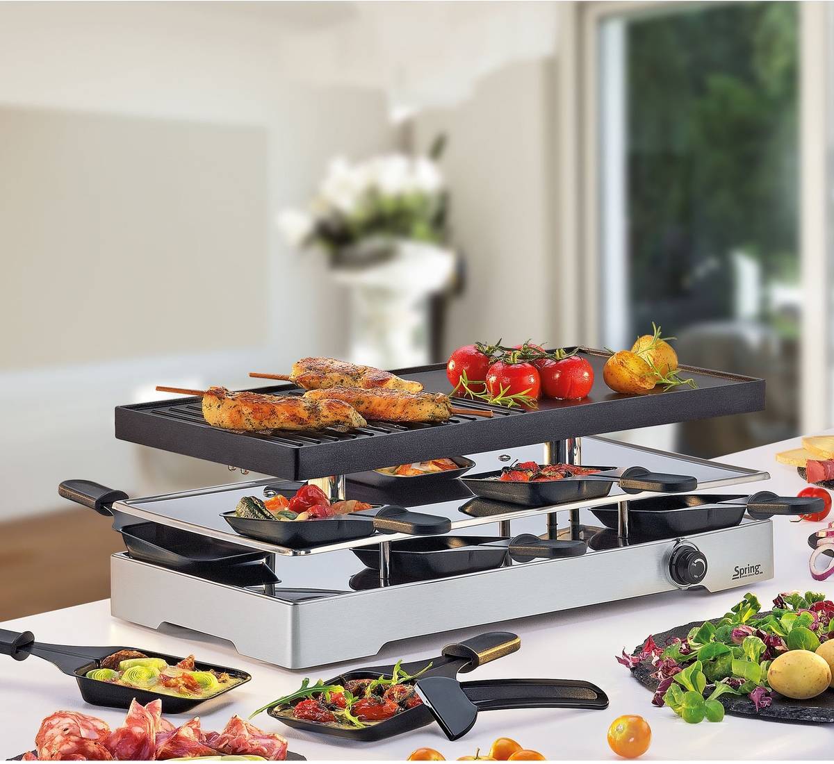 Spring Raclette8 Classic Duo