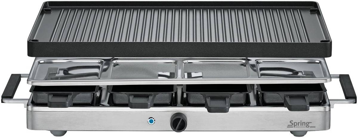 Spring Raclette8 Classic, hliníková grilovací deska