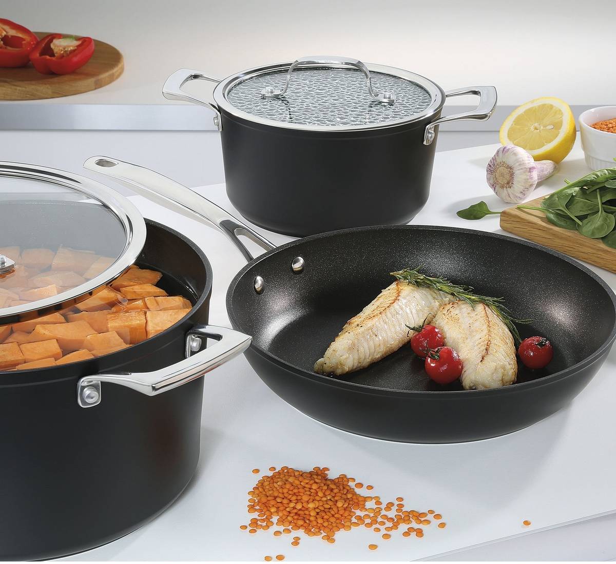 Spring Sada nádobí Meridian Intense Pro, 4 ks