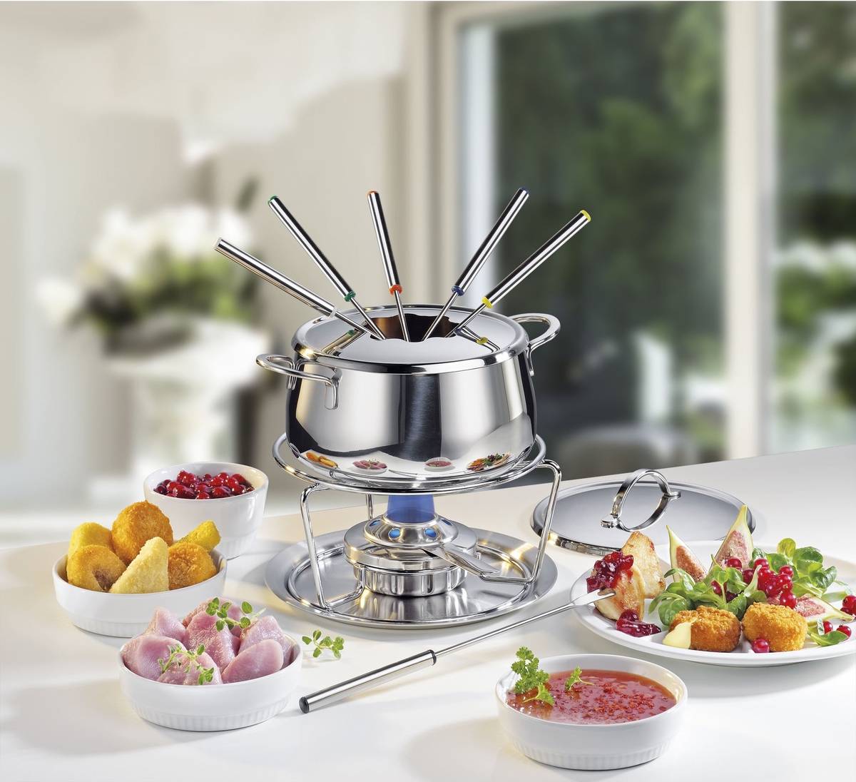 Spring Sada na fondue Swiss Eco, 18 cm