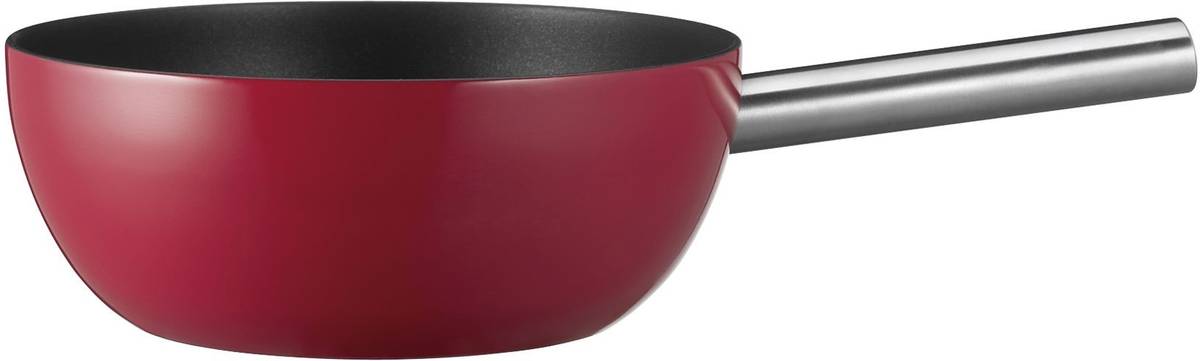 Spring Hrnec na fondue Aluminium Induktion, červená
