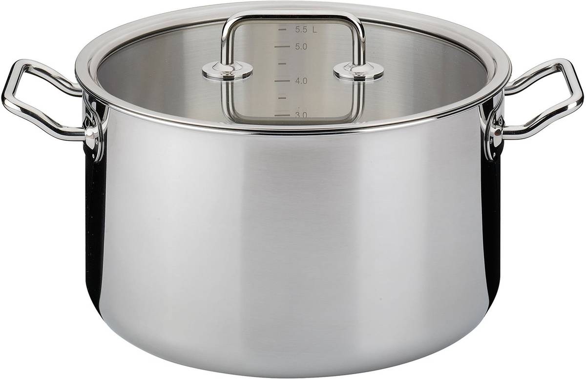 Spring Hrnec se skleněnou poklicí Brigade Basic, 24 cm