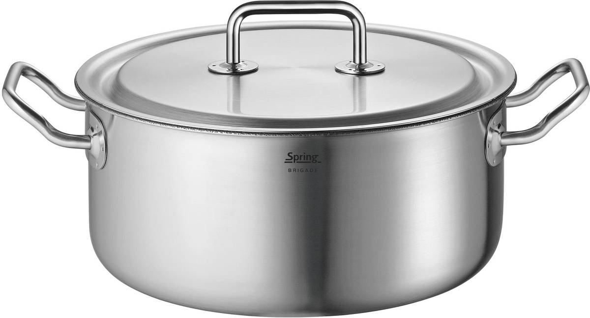 Spring Nízký kastrol Cut Resist Pure, 24 cm