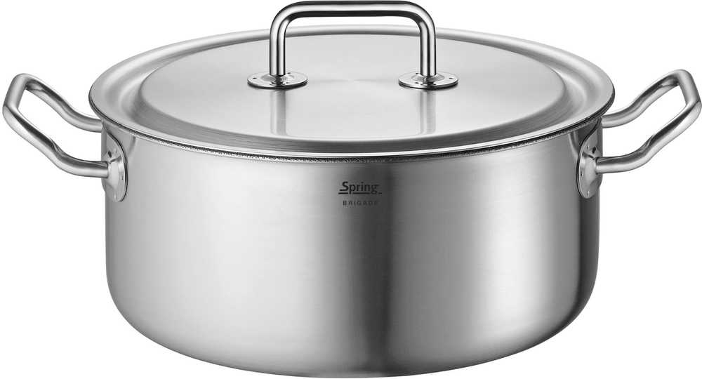 Spring Nízký kastrol Cut Resist Pure, 24 cm