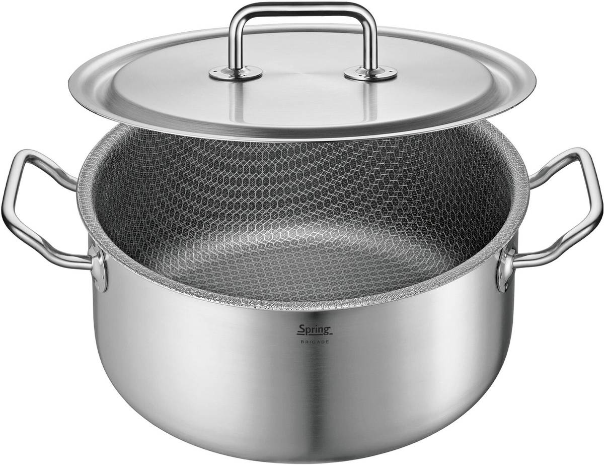 Spring Nízký kastrol Cut Resist Pure, 24 cm