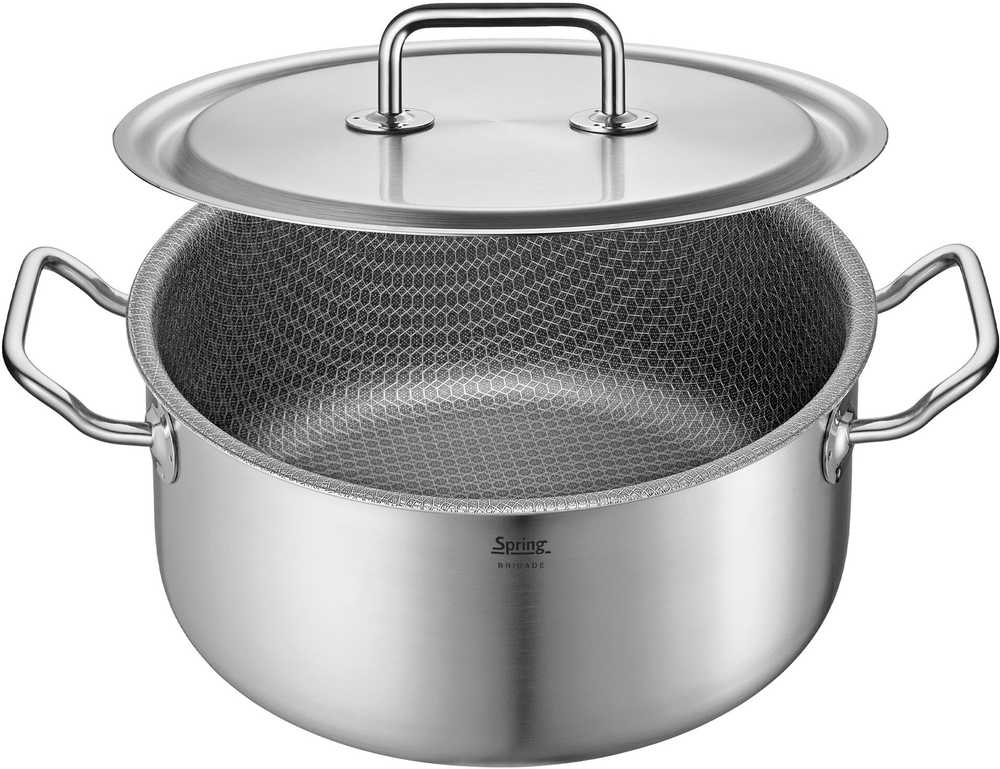 Spring Nízký kastrol Cut Resist Pure, 24 cm