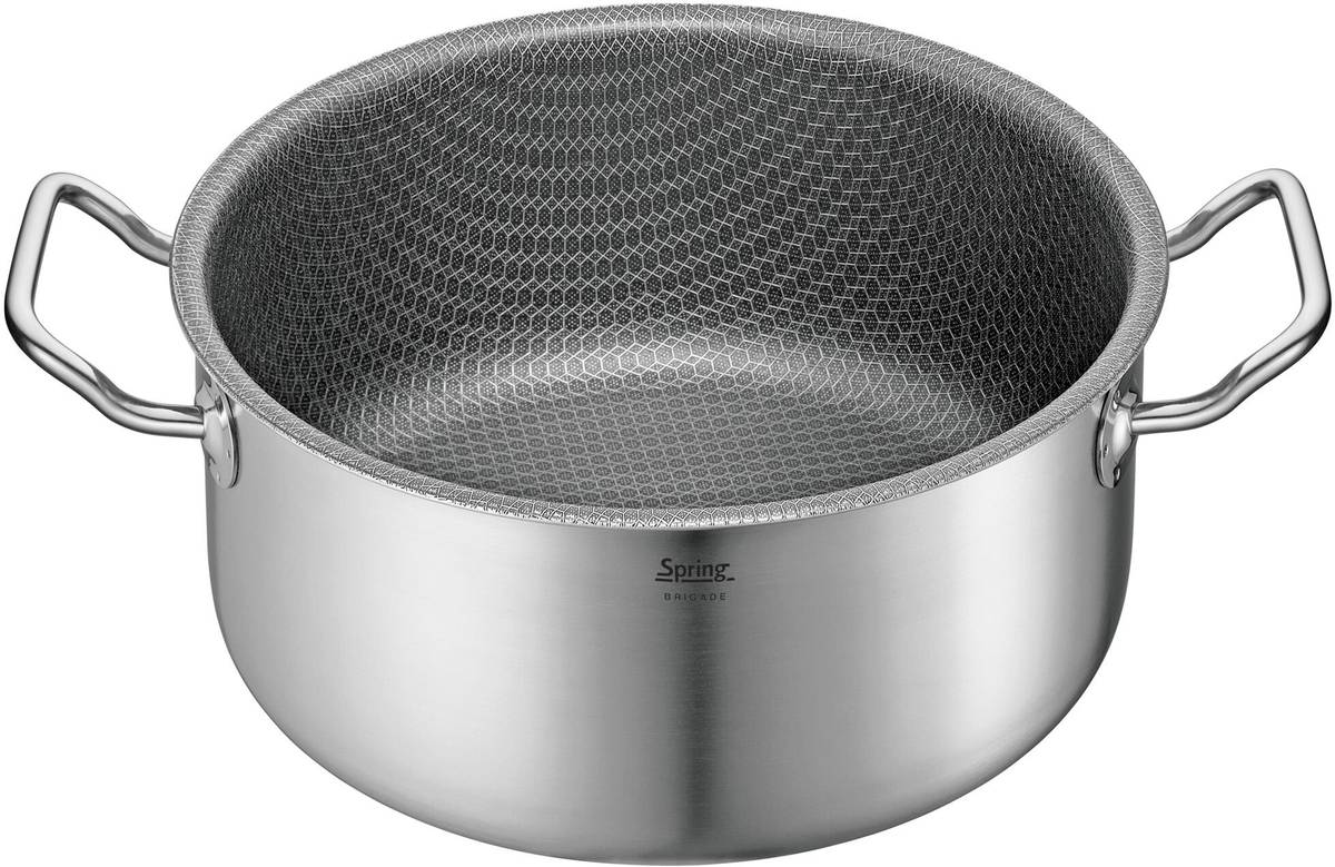 Spring Nízký kastrol Cut Resist Pure, 24 cm