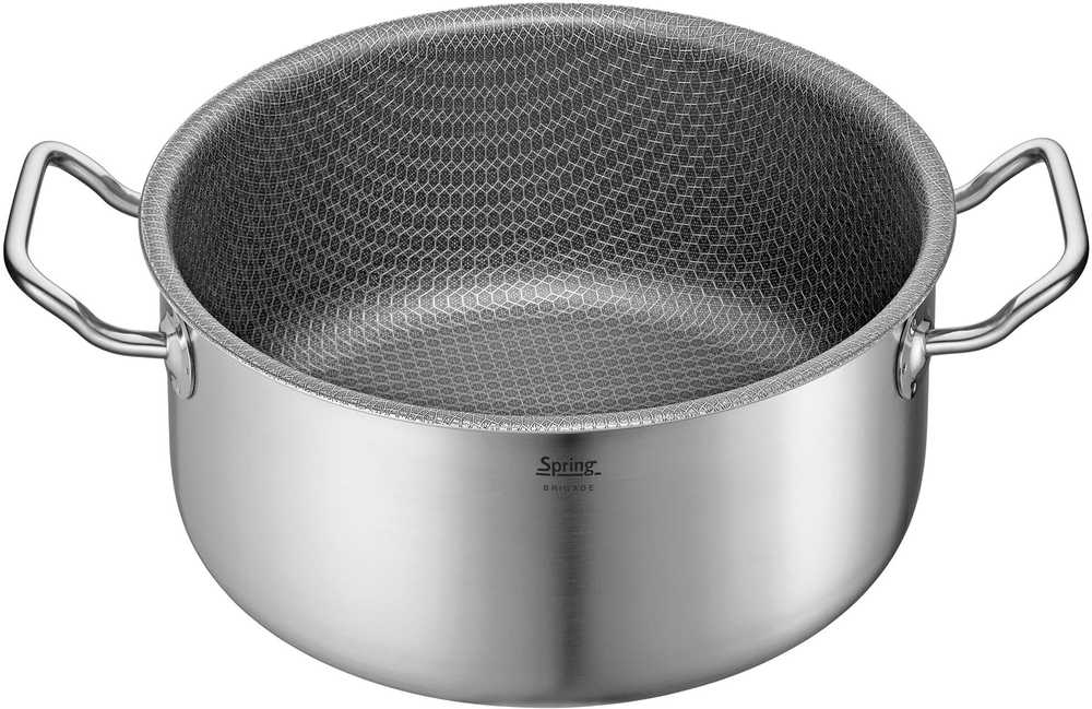 Spring Nízký kastrol Cut Resist Pure, 24 cm