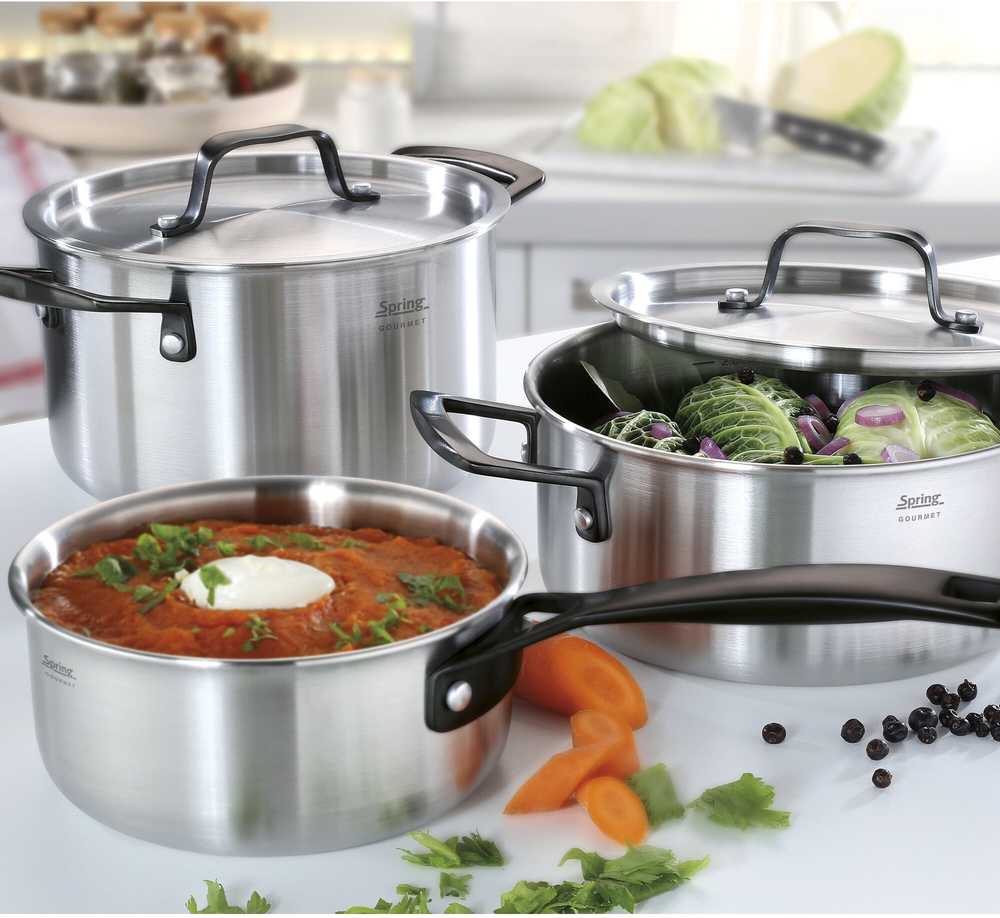 Spring Rendlík Gourmet, 16 cm, černá