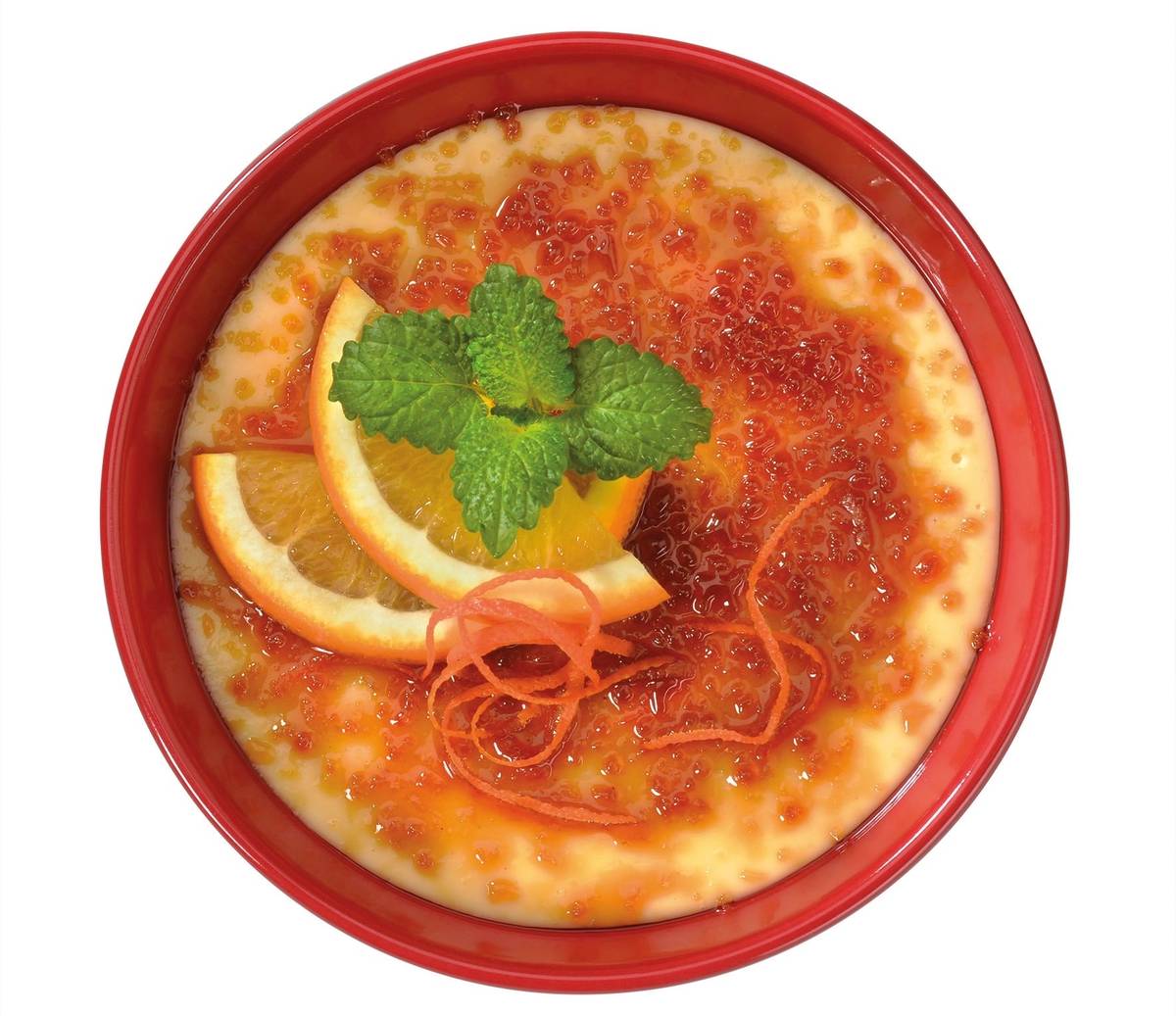 Spring Chalet Zapékací miska na Crème Brûlée, 12 cm, červená