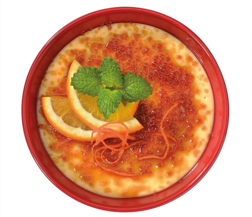 Spring Chalet Zapékací miska na Crème Brûlée, 12 cm, červená