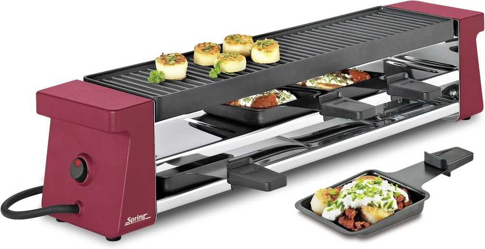 Spring Raclette4 Compact, červená