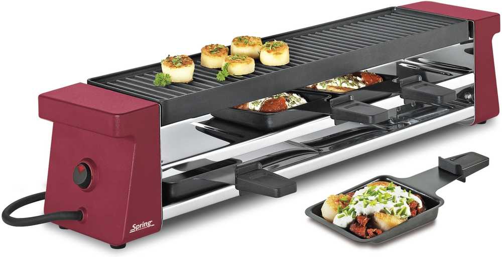 Spring Raclette4 Compact, červená