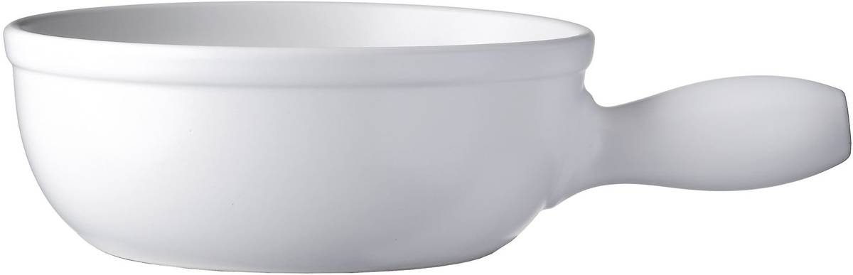Spring Rendlík na fondue Caquelon Eco, 24 cm, bílá