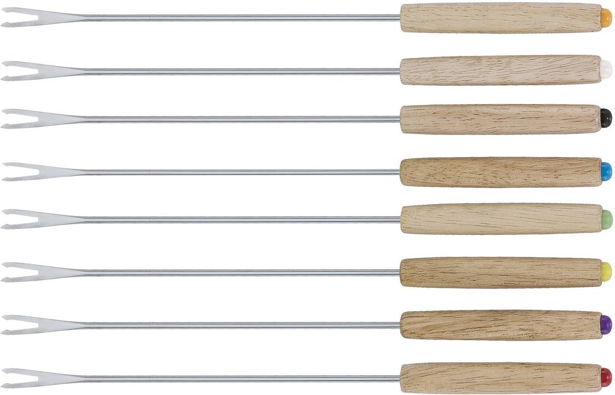 Spring Sada na fondue Grenoble, matná černá