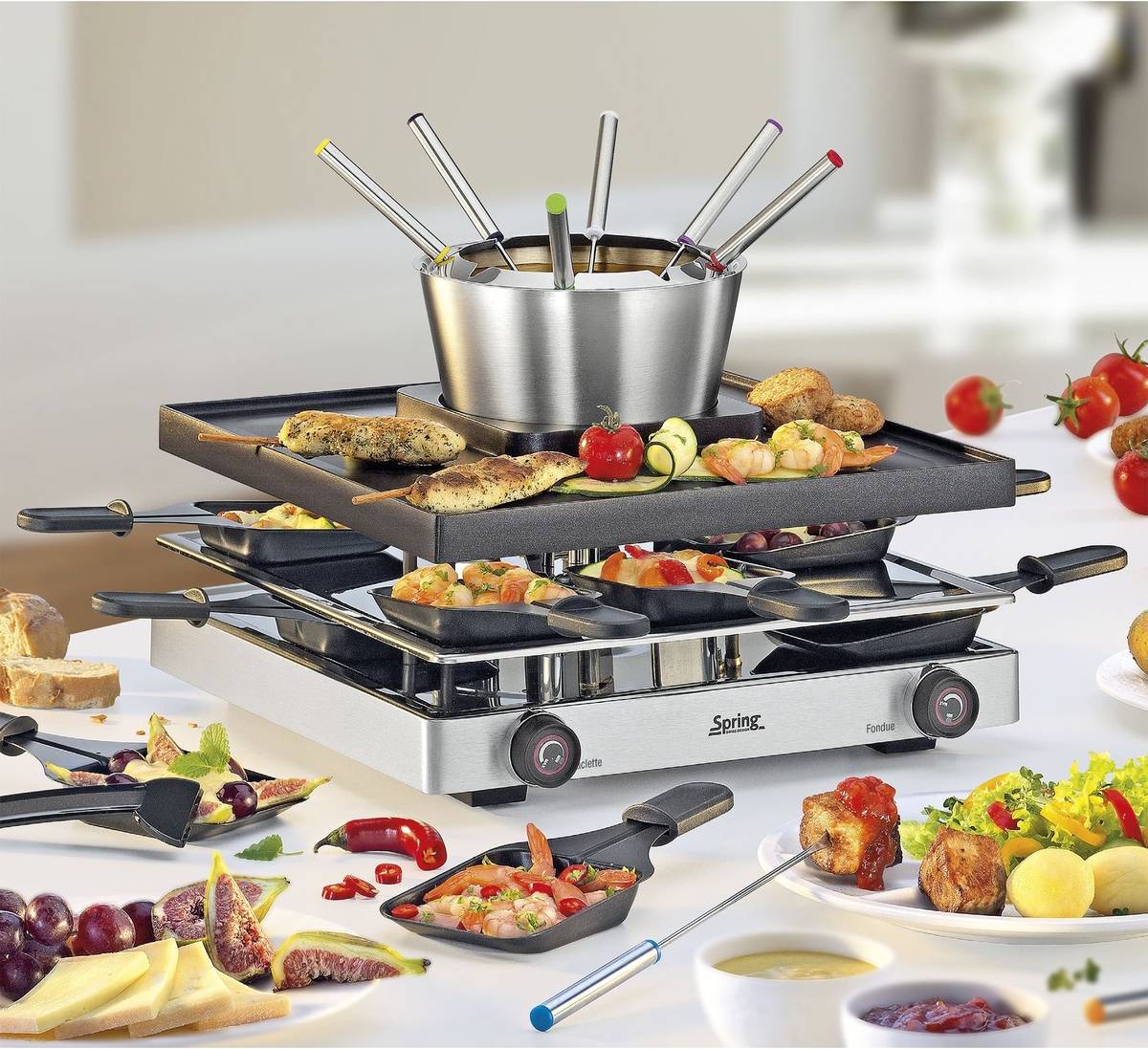 Spring RacletteFondue8 Classic