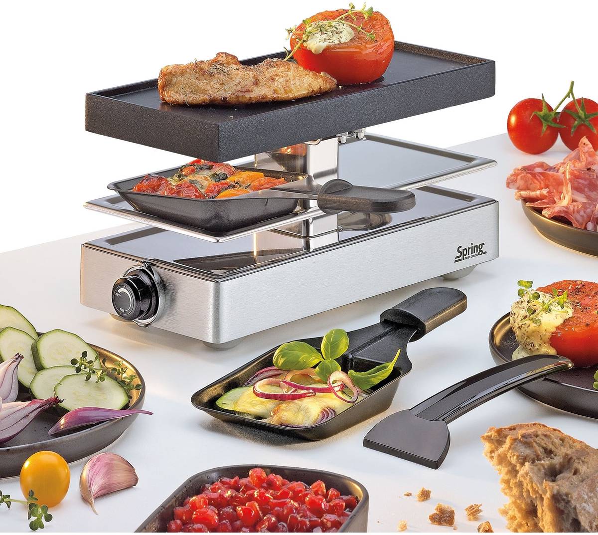 Spring Raclette2 Classic, stříbrná