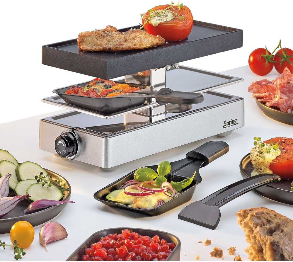 Spring Raclette2 Classic, stříbrná