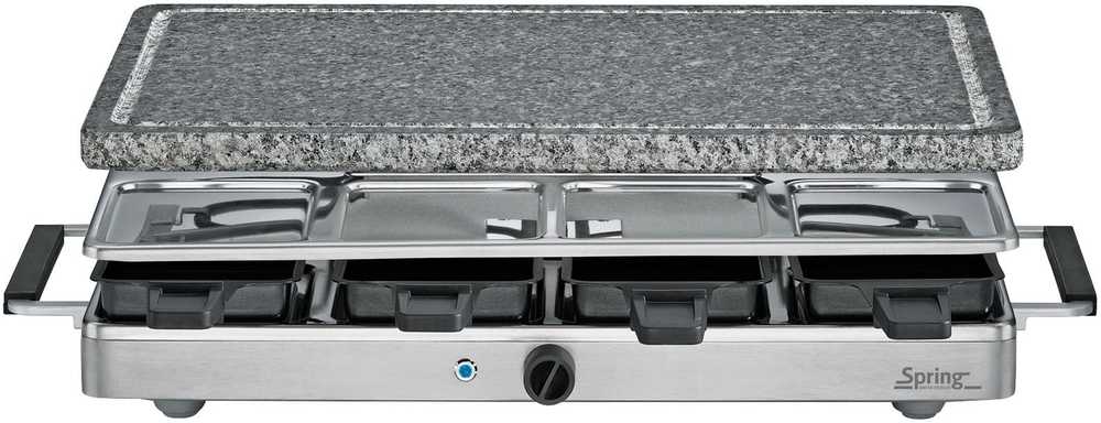 Spring Raclette8 Classic, žulový kámen