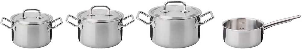 Spring Sada nádobí Brigade Premium, 4 ks