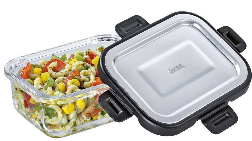 Spring Fusion2 Dóza na potraviny, obdélníková, 370 ml