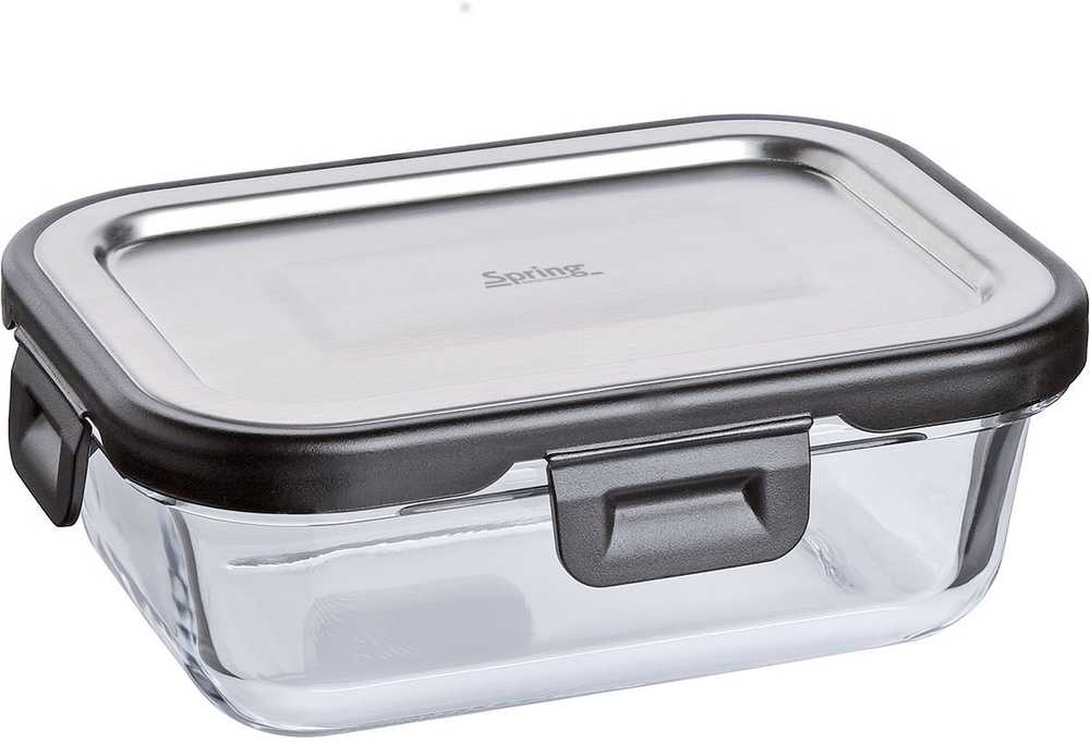 Spring Fusion2 Dóza na potraviny, obdélníková, 370 ml