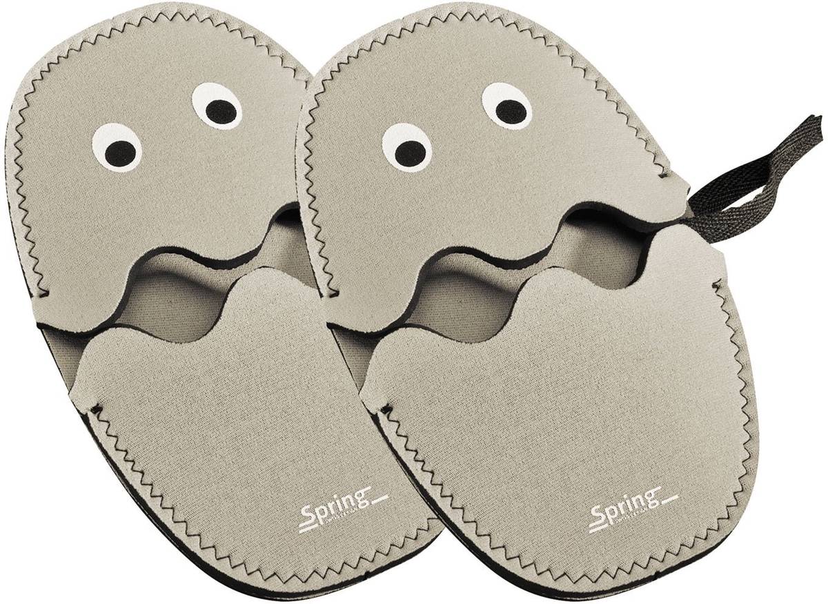 Spring Chňapky Ghost, 2 ks, šedá