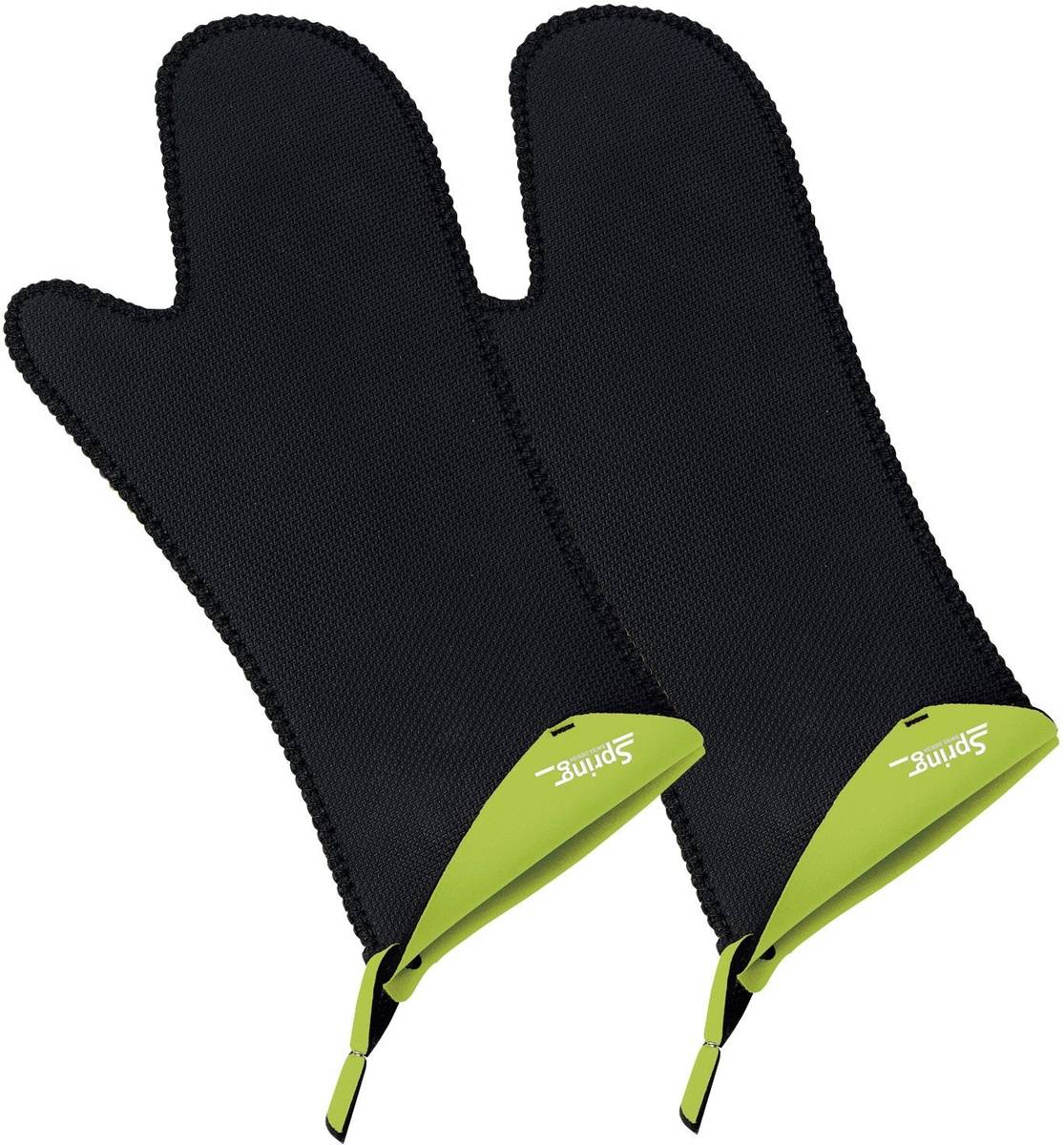 Spring Chňapky dlouhé, 2 ks, zelená