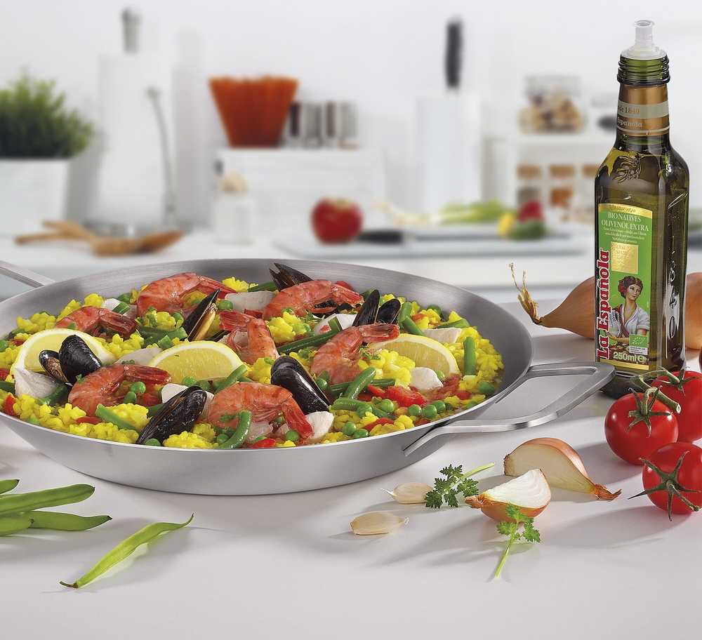 Spring Nerezová pánev na paellu Marbella, 40 cm