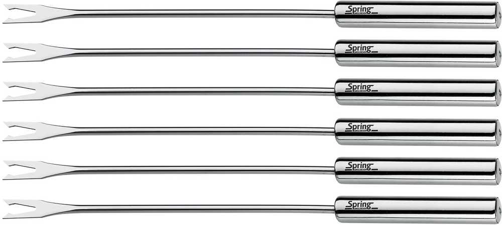Spring Sada vidliček na fondue Inox, 6 ks
