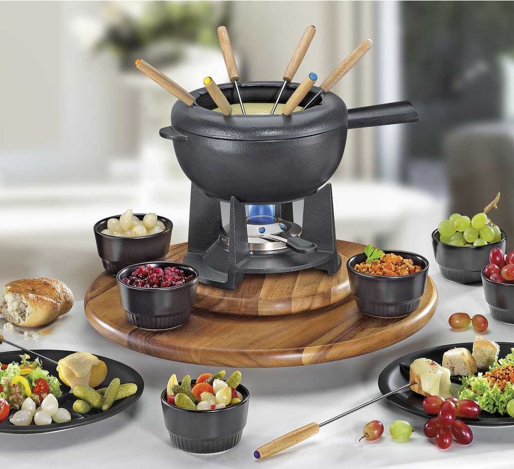 Spring Otočný podnos pro fondue Lazy Susan