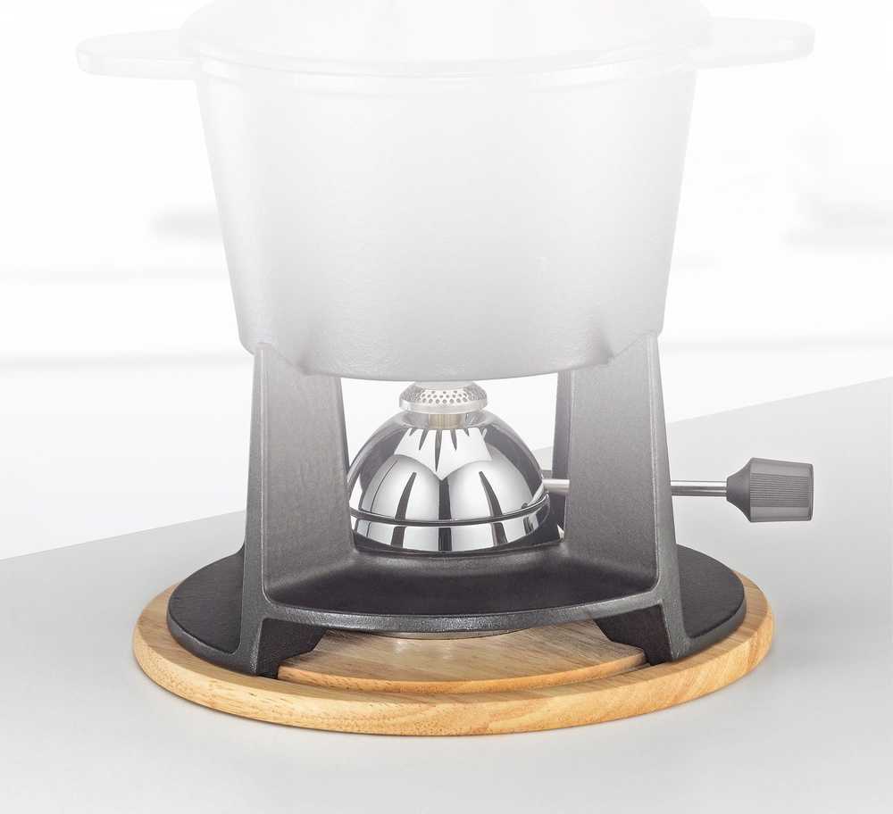 Spring Podstavec pro fondue Saas-Fee a Grenoble