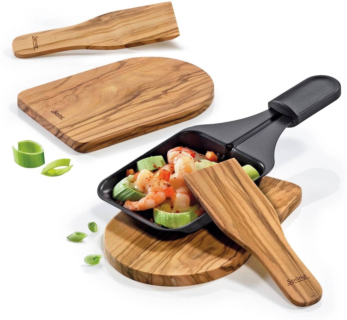 Spring Prkénko se stěrkou, olivovník