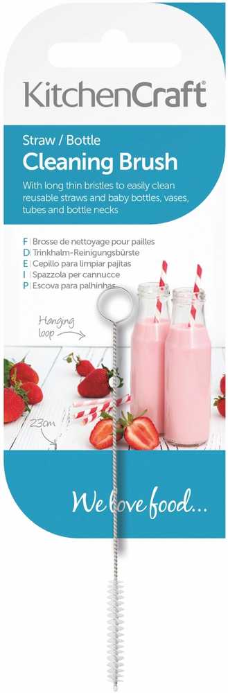KitchenCraft Kartáček na čištění brček